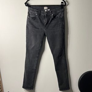 JCrew 250 Skinny Jeans Washed Black